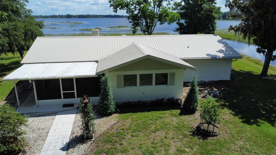 Lakefront Living at its Finest! Discover the allure of waterfront living with this delightful home situated directly on a nearly 1-acre peninsula lot on the beautiful Tsala Apopka Lake. Enjoy immediate boat access to the Inverness Pool, offering a vast playground for boating, fishing, and watersports. This property boasts approx. 706ft of peninsula style waterfront, Private slip for boat storage, spacious backyard and some updated interior features. Provides the perfect setting for enjoying the serene lake views and abundance of wildlife and still just 7 min form from the center of town.