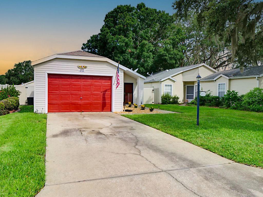 Enjoy coming home to this beautiful move-in ready 2 bed/2 bath home with 1.5 car garage and dedicated office room. Featuring 1424 square feet of air conditioned space in Heron Run Village, this is the only community in The Plantation that allows fences. Updates to this warm and comfy home include the following: full a/c replacement in 2022, newer LVP flooring throughout the home, newer kitchen appliances, water softener, newer water heater, and newer washer & dryer. Additionally, a new vinyl fence was installed in 2022 and the shower in the master bath has been remodeled. The roof was replaced in 2014.
The Plantation at Leesburg features two 18-hole golf courses, three activity centers along with three pools. There are two fitness centers to help maintain health along with tennis and pickleball courts, a softball field, archery, shuffleboard, bocce ball, horseshoes and over 200 clubs and activities. Woodworking enthusiasts will love our woodworking shop. There truly is something to do for everyone in The Plantation.
Add this to your list of must see homes before it's gone.