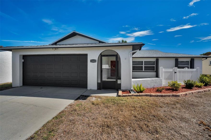 Welcome to this fully renovated 3 bedroom 2 bathroom home with a 2 car garage , offering 1698 sq ft of comfortable living space.  This move in ready property features a new roof (2024) and has been thoughtfully updated throughout.
The updated kitchen features new cabinets, quartz countertops and stainless appliances. Open to the living space makes it ideal for everyday living and entertaining.
Enjoy additional living space in the sunroom with new windows, perfect for relaxing or creating a flex space for an office or playroom.  The functional floor plan offers comfortable bedroom sizes and updated bathrooms, completing this beautifully refreshed home.
Conveniently located near shopping, dining and major roadways.
Schedule your private showing today!