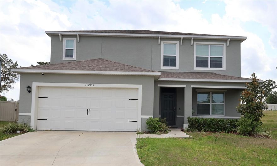 Welcome to this spacious two-story home located in the growing community of Westridge Park. Built entirely of concrete block on both levels, this smart home offers 5 bedrooms, 3.5 bathrooms, and an open-concept living space designed for family comfort. The main suite is conveniently located on the first floor and features a fully remodeled smart bathroom and generous space. Also downstairs is a cozy home office. The living area includes a built-in entertainment center with a fireplace, surround sound system, and a smart 70-inch TV—perfect for relaxing or hosting guests. Upstairs, you’ll find four additional bedrooms, two full bathrooms, and brand-new, elegant wood flooring throughout, including the staircase. The large backyard is ideal for entertaining or unwinding outdoors. The home also includes dedicated linen closets and thoughtful upgrades throughout. Situated in a rapidly developing area, this property combines modern living with long-term potential. Don’t wait—schedule your tour today!