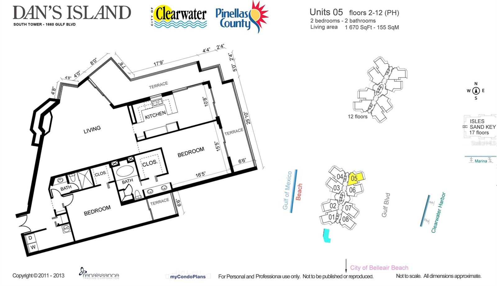 DANS ISLAND ON SAND KEY CONDO - Residential