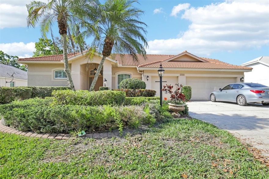 Welcome to your slice of Florida paradise in the highly sought-after Tara Golf & Country Club community in Bradenton. This spacious 4-bedroom, 3-bathroom home offers approximately 2,375 square feet of comfortable living space and sits on a generously sized lot with views of the golf course, perfect for enjoying the Florida lifestyle.  Step inside to discover a bright, open and elegant layout designed for both everyday living and entertaining. The home features multiple living areas, ample natural light, and a functional floor plan that provides plenty of space for family and guests.  The 4th bedroom can be closed off for the ultimate private guest suite.  Outside, relax and unwind in your private screened pool area—ideal for year-round enjoyment, morning coffee, or hosting gatherings with friends and family. The property also includes a spacious attached garage and mature surroundings that enhance its charm and privacy.  Recent improvement include a new roof in 2021, new AC in 2020, tapcon reinforcement and new screens for the lanai enclosure.  Ownership includes a Class “A” membership to Tara Golf & Country Club.  Life at Tara feels like a vacation every day. Enjoy an 18-hole golf course with driving range, putting and chipping greens, plus bocce, pickleball, tennis, and a full fitness center offering yoga, stretch, dance aerobics, and water aerobics. Relax in the resort-style pool and heated spa, or join neighbors for mahjong, bridge, bingo, trivia, Mexican Train, and more.  The clubhouse offers both casual and formal dining, and the full country club membership transfers with ownership, giving you access to the ultimate resort-style lifestyle.  Come enjoy the Florida lifestyle in this beautiful home where comfort, nature, and good company are always part of the day.  Conveniently located near shopping, dining, and major roadways, this home offers the perfect combination of comfort, community, and convenience.  Don’t miss the opportunity to live in one of Bradenton’s most desirable golf communities!