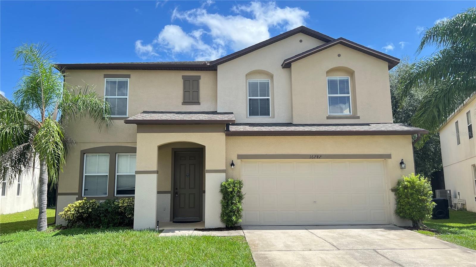 Two-Story Single-family Pool home featuring 6 Bedrooms, 3.5 Baths, and approximately 2,919 Sq.Ft. of living space. This home has an enclosed pool. All bedrooms are located upstairs, including a nice-sized loft. All kitchen appliances included. Flooring throughout the home is tile & laminate.
This Home is located in the Sunrise Lakes Community in Clermont. This community features a community pool and playground. By Hwy 27, approximately 8.5 miles away from Disney Main gate, very close to Wal-Mart Super Center, Lowe's, post office, banks, restaurants, gas station, library, and a lot of convenience stores.