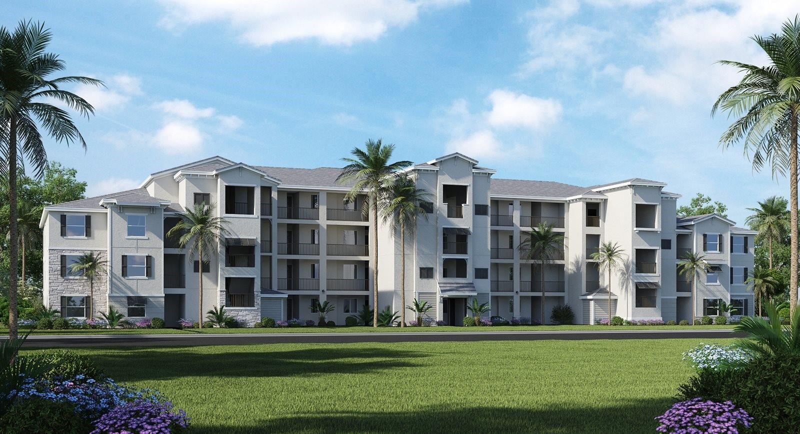 Under Construction. Discover a golfer’s paradise at Webbs Reserve—where active living meets relaxation in a beautiful coastal setting. Experience sparkling pools and premium resort amenities—all just a golf cart ride away from home. The state-of-the-art clubhouse is host to a luxurious, resort-inspired swimming pool, where you can find serenity and peace of mind surrounded by lush greenery. Grab a table on the two-story lookout of the onsite restaurant to enjoy a delicious meal and beverage. It’s all here at your fingertips. This single-story condo is the largest plan in the collection. Near the foyer are a guest bedroom and den, which can also double as a bedroom. The kitchen has a dining room tucked to the side and opens to the living room with access to a lanai. The owner’s suite is situated toward the back of the home for privacy, complete with an attached bathroom and walk-in closet. Prices and features may vary and are subject to change. Photos are for illustrative purposes only. Estimated delivery date is Sept/Oct 2025.