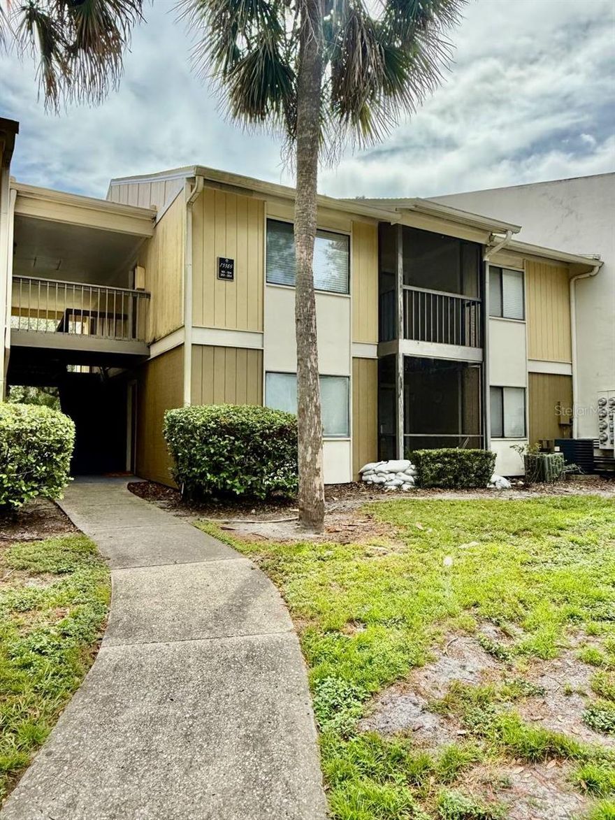 Stone Creek Pointe in USF Bulls Country offers 1/1!! Large open-concept unit with a combined living and dining room that is spacious. Carpeted floors in the living areas and tile floors in wet areas. There are many great features such as oversized windows and sliding glass doors allowing tons of natural sunlight. Conversations can flow with ease with your kitchen pass-through window. Enjoy this galley-style kitchen that offers ample cabinet and counter space. White appliances include a refrigerator, stove, and dishwasher as well as a closet pantry for your dry goods. A massive bedroom that can support a king suite furniture set, with a walk closet. The bathroom is across the hall and has a single vanity with extended counter space and a separate room for a tub/shower combo. A screened balcony allows enjoyment of your morning coffee or evening dinner overlooking the backyard. For your added convenience a full-size washer and dryer is available for your use in the laundry closet of the home. Included in this rental rate are the lawn, trash, and pets are welcome with a 20 lb. maximum. Monthly water usage is a flat $35/month. The community offers tons of amenities from a sparkling pool, cabanas, a clubhouse, or get a workout on the tennis courts. Moments away from USF, MOSI, Lettuce Lake Park, Takomah Trail as well as Busch Gardens. The commute is a breeze with so many different major roads available from I-75, Fletchers as well as the Veterans. In addition to the advertised base rent, all residents are enrolled in the Resident Benefits Package (RBP) for $50.00/month which includes HVAC air filter delivery, credit building to help boost your credit score with timely rent payments, utility concierge service making utility connection a breeze during your move-in, and much more! More details upon application. Vacant and Available now