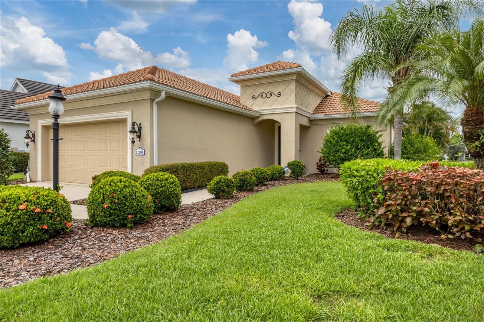 Welcome Home!
Step inside this meticulously maintained residence and immediately notice the pride of ownership throughout. Nestled in the highly sought-after, amenity-rich community of Grand Palm, this home offers more than just comfort—it offers peace of mind. With no CDD fees (fully paid by the seller) and no flood zone designation, you can truly enjoy carefree living.
This thoughtfully designed Great Room floor plan features a split bedroom layout, ensuring privacy for both owners and guests. Easy-to-maintain hard surface flooring throughout adds to the home’s fresh, clean appeal. Both guest bedrooms are generously sized, with one featuring a custom-built Murphy bed for added versatility.
The Primary Suite boasts serene lake views and an ensuite bath complete with a large walk-in shower. At the heart of the home, the open kitchen shines with stainless steel appliances, granite countertops, abundant cabinetry, and a sought-after natural gas range—perfect for cooking enthusiasts. Sliding glass doors flood the Great Room with natural light and open onto the extended lanai, where tranquil lake views create an ideal setting for relaxation or entertaining.
Life in Grand Palm means living like you’re on vacation every day. Enjoy miles of picturesque nature trails, a resort-style pool with waterslide, a lap pool with tiki hut lounge, and a beach-entry pool at the social club. Stay active with a fully equipped fitness center, studio classes, basketball, sand volleyball, bocce ball, and both indoor climate-controlled and outdoor pickleball courts. Families will love the splash park, while pet owners will appreciate the two dog parks. For outdoor enthusiasts, there’s kayak storage and launch access. Plus, with an on-site lifestyle director, social events and community gatherings are always just around the corner.
All this, and you’re only minutes from Venice’s historic downtown, pristine Gulf Coast beaches, and the vibrant new Downtown Wellen Park.
Don’t miss your chance to make this lakeview retreat your own—start your Gulf Coast story today!