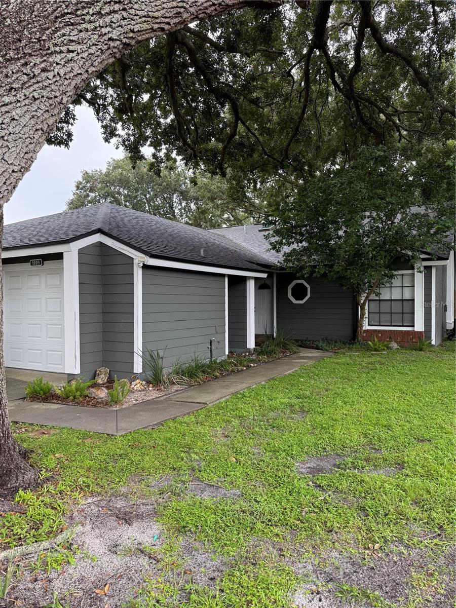 Owner is a Licensed Realtor. 3 Bedrooms, 2 Bathrooms 1/2 Duplex with a 1 Car Garage and a Large Fenced Yard. Split Floor Plan with a Foyer, Kitchen with Breakfast Room, Living Room, Dining Area, Screened Porch with Tiled Floors. Recently Renovated throughout. Washer and Dryer located in the Garage. Rent includes lawn service and pest control. No multiple room mates, no short term rentals, no lease option to buy. No smoking inside the property. Pets are at owners sole discretion. All room sizes are estimates and should be verified independently.