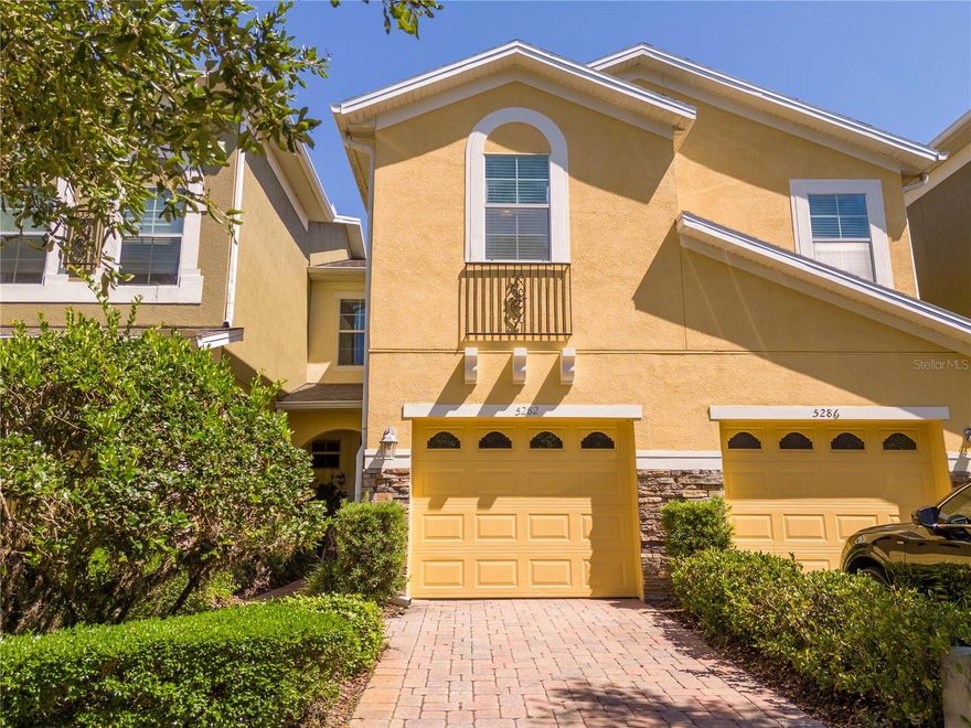 Welcome to Clayton Crossing, one of Oviedo's most desirable gated townhome communities! This stunning 3 bedroom, 2.5 bathroom townhome offers an open-concept layout, granite countertops, 42" cabinetry, 4 years old stainless steel appliances, laundry room with spacious cabinet, beautiful bamboo flooring upstairs and vinyl flooring downstairs installed in 2022, ceiling fan in all bedrooms, primary bedroom with tray ceiling. New roof on April/2026. Location is everything here! Minutes from SR-417, you're connected to Downtown Orlando, Winter Park, UCF, and the airport with ease. Oviedo on the Park, Publix, and top dining are right around the corner. Families take note: Seminole County Schools is an "A" rated district, ranked #1 in Central Florida, with Oviedo among the top performers in the state. Whether you're a first time buyer, a growing family, a professional or retiree seeking low-maintenance upscale living, or an investor eyeing Oviedo's strong rental market, this hidden gem checks every box. This is a rare opportunity, there's seldom any properties available for sale in this cozy and friendly community. Schedule your visit now!