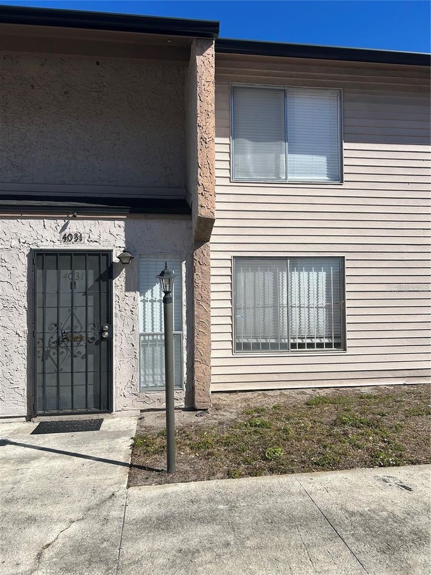 JUST REDUCED ! Welcome to your opportunity to put your own touch on this townhome located close to Downtown Orlando.  2 Bedrooms, 1.5 Bathrooms. Ceramic tiles on first floor and Wood laminated on second floor. Balcony and Bedrooms on the second floor. Washer and Dryer. The backyard is fenced in and gated. Near to shopping malls and restaurants, emergency walk in clinics, easy access to major highways, the esteemed Millenia Mall, thrilling Universal Studios, and the bustling Downtown Orlando. Low Taxes ! Hurry, this townhome will not last long, call agent today to schedule a private showing.