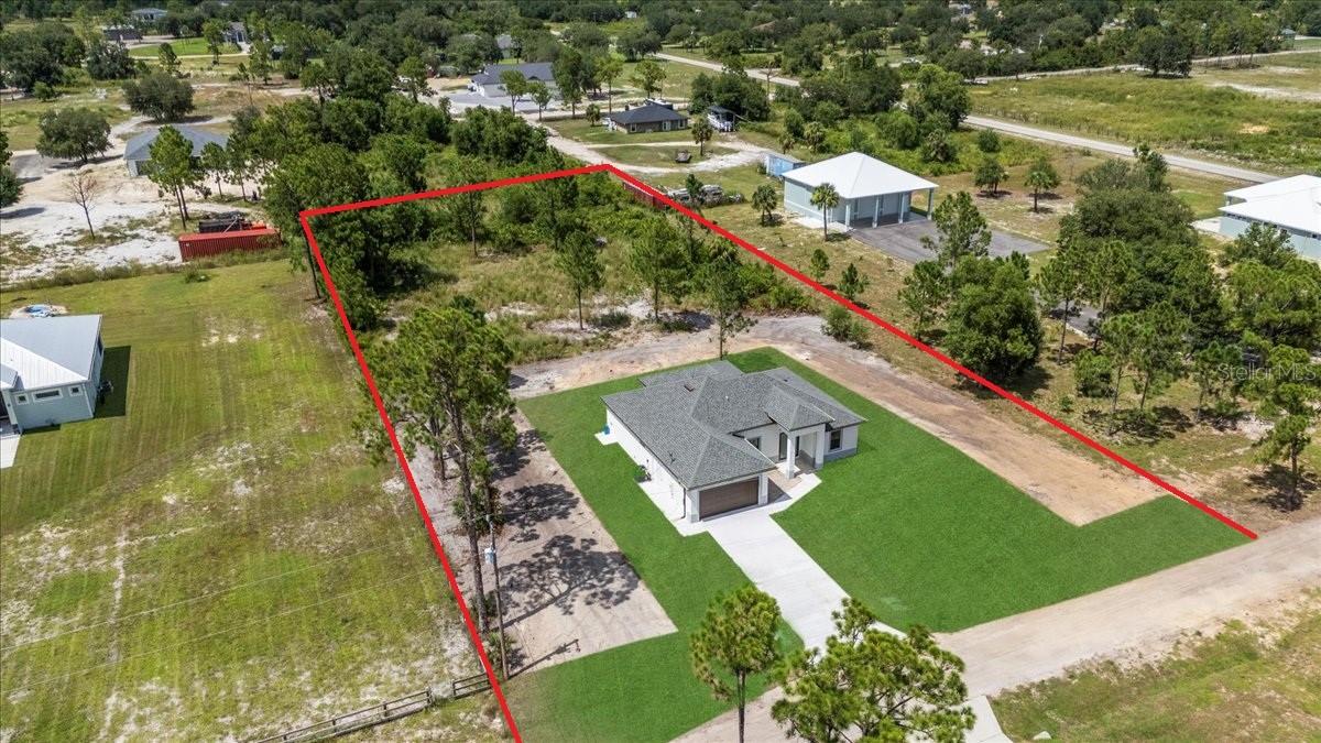 PRICED to SELL!! OVERSIZE 1.25 ACRES LOT!!! 10,000 Seller concessions towards buyer closing costs and prepaids available. New Construction READY to MOVE IN. Beautiful 4 bedrooms, 2 bathrooms, new construction home located in a fast-growing area. HIGH Ceilings, IMPACT WINDOWS, OPEN CONCEPT kitchen with wood cabinets and QUARTZ countertops. STAINLESS STEEL kitchen appliances included typically Frigidaire or Samsung brand. This home has an open floor plan, PORCELAIN TILES floors throughout the entire home, Schedule your showing today and come see this beautiful home! Very easy to show. Some pictures are virtually staged or from a sister house model.