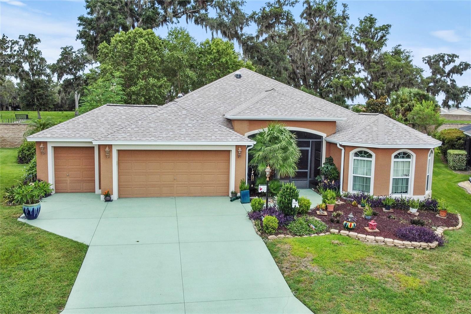 This Gardenia model sounds like a wonderful place to call home! With its oversized lot and prime location in the Village of Lake Deaton, it offers both space and tranquility. The strategic positioning ensures that there is no one directly off the lanai, and it is complemented by a privacy wall, enhancing your peaceful retreat. Recent updates, including a new HVAC and roof, provide peace of mind for potential buyers, meaning less to worry about and more time to enjoy your beautiful surroundings.
The enhanced landscaping adds a touch of elegance to the exterior, while the spacious garage featuring epoxy flooring offers both functionality and style, perfect for hobbies or additional storage. An abundance of natural light flows through the open floor plan, creating a warm and inviting atmosphere throughout the home. The privacy wall on the lanai not only allows for serene moments of relaxation but also makes it an ideal space for entertaining guests.
Additionally, the proximity to Brownwood Town Center and the neighborhood pool is a fantastic bonus for those leading an active lifestyle or seeking vibrant community involvement. While the Gardenia Model boasts three bedrooms, one versatile space without a closet can easily be transformed into an office or a cozy den, accommodating your specific needs and preferences.
With a bond balance of only $17,569, this home represents an excellent opportunity for buyers looking to settle into a harmonious community while enjoying ample space and modern conveniences. With such appealing features, this Gardenia model is truly a gem waiting to welcome its new owners!