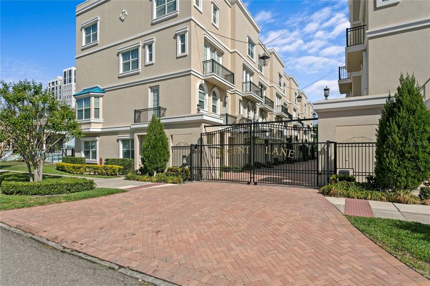 Luxury Downtown St. Petersburg townhome with rooftop deck and city + water views in a gated community—welcome to 412 Regent Lane North. Located in the highly sought-after Regent Lane community, this newer construction three-story residence blends timeless architectural elegance inspired by London’s West End with modern, high-end living in the heart of downtown St. Petersburg.
Offering 3 bedrooms, 3.5 bathrooms, and approximately 2,180 heated square feet, this home features a bright, open-concept layout with hardwood flooring throughout and premium finishes at every turn. The chef’s kitchen flows seamlessly into the living and dining areas, enhanced by Lutron power shades and abundant natural light, creating an ideal space for both everyday living and entertaining.
A rare feature within the community, this residence includes a dedicated office/den—perfect for working from home or creating a private flex space. The private in-home elevator provides effortless access to all three levels, while all bedrooms feature custom California Closets for elevated organization and storage. The top level showcases a spectacular rooftop veranda with sweeping city skyline and water views—perfect for sunset gatherings, entertaining, or simply enjoying the vibrant Downtown St. Petersburg lifestyle. Additional highlights
include a spacious two-car garage with built-in overhead storage, low HOA dues, and located in flood zone X for added peace of mind.
Situated just minutes from Beach Drive, the waterfront, world-class dining, shopping, museums, and the iconic The Vinoy Resort & Golf Club, this home places you in one of the most walkable and desirable locations in Tampa Bay. If you’re searching for a luxury townhome in Downtown St. Petersburg with a rooftop terrace, elevator, and garage, this is the one.