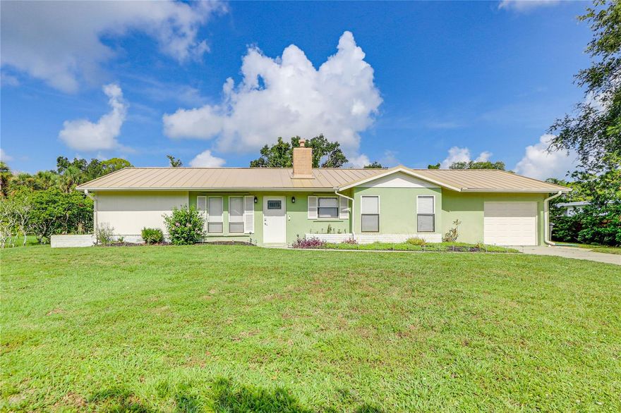 Welcome to 2110 Heasley Rd. in beautiful Englewood — where coastal charm meets modern Florida living. Just 1 mile from the stunning shores of Manasota Key Beach, this fully updated 2-bedroom, 2-bath home with an attached 1-car garage offers the perfect blend of comfort, style, and location. From the moment you arrive, you’ll appreciate the inviting outdoor living spaces, laid-back beach-town atmosphere, and the freedom of owning a property with no HOA restrictions. Bring your boat, RV, or both — there’s room for your Florida lifestyle here.
Inside, the home features an open-concept layout filled with natural light, a decorative wood-burning fireplace, spacious living areas, and a beautifully designed kitchen complete with new stainless steel appliances. The sun-drenched lanai and outdoor shower create the perfect setup after a relaxing day at the beach, golfing, or boating. Whether you’re looking for a full-time residence, seasonal getaway, or income-producing investment property, this home checks all the boxes. Short-term rentals are allowed, and the property may even be available fully furnished for a true turnkey opportunity.

Major 2025 upgrades include:
 • New metal roof
 • New accordion hurricane shutters
 • New 3-ton HVAC system
 • New stainless steel appliances
 • New garage door opener
 • Updated plumbing shut-off valves throughout the home

The location is hard to beat:
 • 1 mile to Manasota Key Beach
 • 5 miles to Blind Pass Beach
 • 8 miles to Downtown Venice
 • Minutes from multiple top-rated golf courses
 • Approximately 31 miles to Sarasota-Bradenton International Airport

Enjoy sunsets, sandy beaches, boating, golf, dining, and everything Florida’s Gulf Coast lifestyle has to offer — all from this exceptional Englewood retreat.