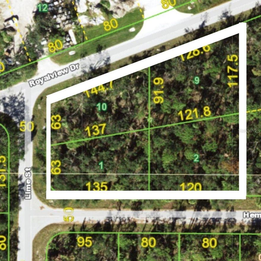 Four adjacent OMI-zoned lots totaling approximately 1.02 acres now available as a package in a growing Port Charlotte corridor. With 638 feet of combined street frontage and flexible zoning allowing 26 uses, this site offers excellent potential for office, medical, or commercial development. Convenient location near Hwy 776 (El Jobean Rd).