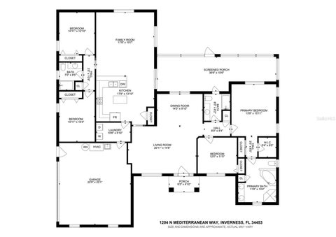 Tiny photo for 1204 N Mediterranean Way, Inverness, FL 34453 (MLS # TB8523455)