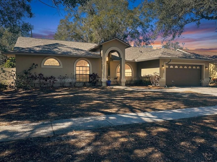 One or more photo(s) has been virtually staged. Welcome to 910 Balsamina Drive, located in the highly desirable Timber Pond 3 community, where the HOA is just $125 A YEAR and NO CDD fees keep your costs low.
This beautifully maintained 4-bedroom, 2-bath home offers a fantastic combination of modern updates and everyday convenience. Recent improvements include a brand-new roof (2025), fresh interior and exterior paint, NEW SOD COMING SOON, and a luxury-tiled walk-in shower in the main bathroom. The well-maintained Trane® A/C (2011) keeps the home cool, while the garage's mini-split A/C adds year-round flexibility, perfect for a workshop, home gym, or hobby space.
Additional upgrades include a dedicated generator plug/outlet for peace of mind during storm season and walkable attic storage, offering plenty of room for holiday décor, bins, and long-term storage.
Inside, you’ll enjoy high ceilings, updated flooring with no carpet, and stylish fixtures throughout. The chef's dream kitchen features butcher-block countertops, farmhouse sink, stainless steel hood vent, wine fridge, subway tile backsplash. It's a welcoming space ideal for gatherings. The large family room features vaulted ceilings and a wood-burning fireplace, perfect for the occasional chilly Florida night.
Multiple sliding doors lead to a spacious 27' x 12' open lanai overlooking a fully fenced, shaded backyard, great for pets, gardening, and outdoor activities. Start planning your future pool.
Walkable to top-rated Limona Elementary, Easy commute to Tampa, and for the days you're off, it's just a short drive to the beach.  
Come tour this beautifully updated Brandon home; it offers charm, upgrades, and everyday practicality. 
New sod to be installed as soon as the weather permits.