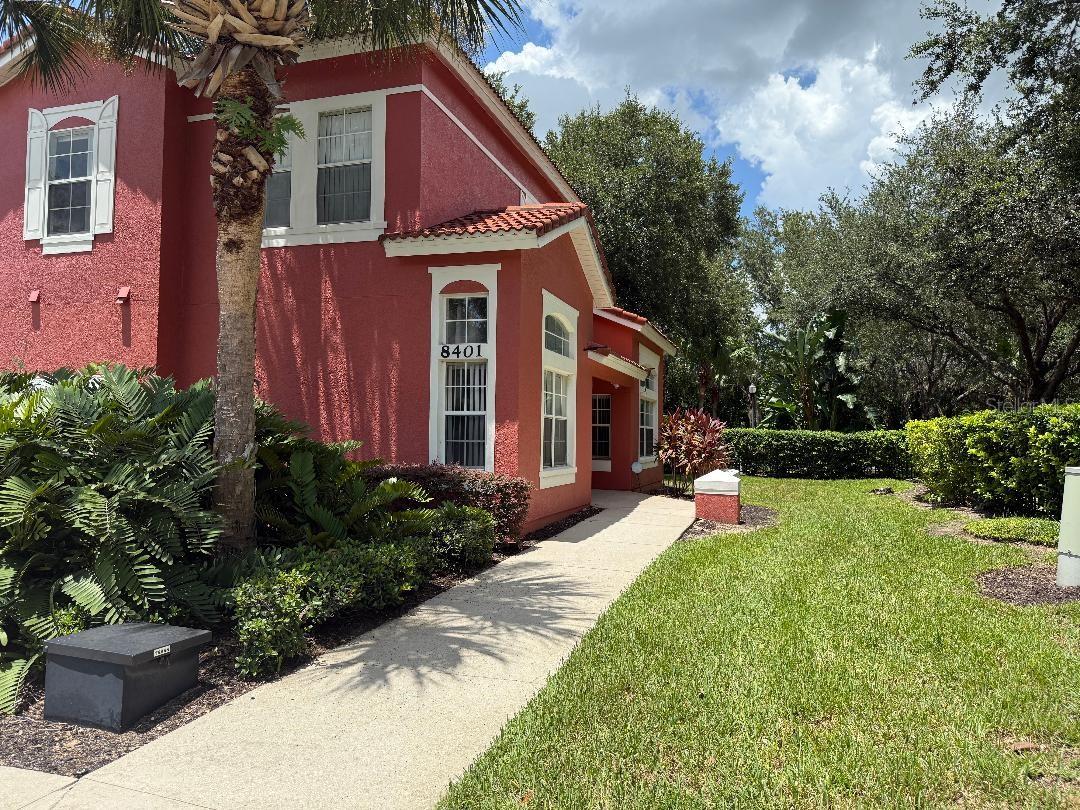 Unique 4 bedroom/3½ bathroom "Lockoff" unit. Closest and most inexpensive of it's kind to Disney and being positioned first within the community makes it yards away from the community pool, playground, basketball court, tennis court, gazebo, and grill but without the noise. Corner unit creates a spacious outdoor area. Inside you'll find a turnkey fully furnished 1 bedroom that sleeps 4, and an adjoining 3 bedroom that sleeps 8. For the investor, this 4 bedroom has a higher total occupancy than a traditional 4 bedroom - maximizing $ returns from vacation renters .... OR.... live on one side and rent the other .... OR..... live on a resort where the "Lockoff" is perfect for a guest, young adult, or a Mother In Law Suite.
Fully furnished with a great living room/movie room with a mounted 75" TV. Kitchen has new stainless steel appliances, High quality washer/dryer have recently been upgraded at a $1,400 cost to owner.
Bathrooms are sparkling clean, upstairs master bedroom has a balcony.
Access to all community amenities which include, community pools, basketball, tennis, playground, clubhouse, gym, Tiki Bar, work center and a nature walking trail.
Emerald Island is a "Named" community which is highly recognized/requested within the vacation rental business. With its proximity to the area attractions, shopping, championship golf all with a secure gated resort community, makes this a great choice for the investor or the permanent resident.
New owners will receive:
1. 2 Central Florida Golf Cards (expires 12/31/2025)
2. Additional golf discounts (valid for 1 year after closing date)
3. Discount for your visitors in AirBnb rentals (some restrictions apply)
Investors:
1. Recommendations to management companies where 1st month is free.
2. Booking requests or golf discounts for your clients.