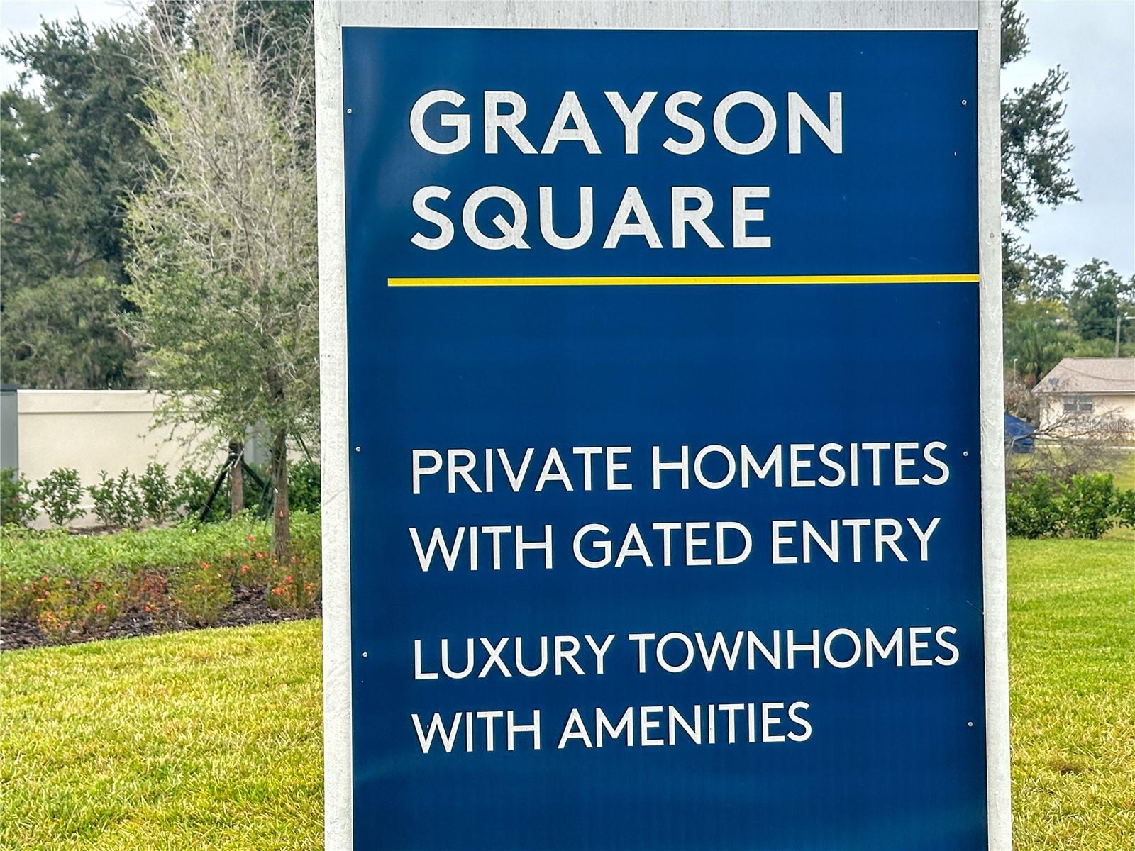 GRAYSON SQUARE - Residential Lease