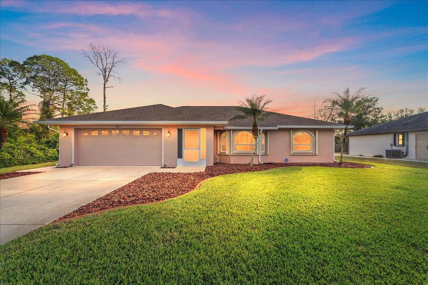 One or more photo(s) has been virtually staged. Step into this beautifully maintained North Port home featuring two bedrooms, two bathrooms, and a versatile bonus room, all enhanced with thoughtful upgrades and designed for move in ready comfort.

Fresh exterior and interior paint create a bright, welcoming atmosphere, while major updates, including a new roof and water heater in 2023, a new microwave in 2024, and a well maintained 2019 HVAC, provide lasting peace of mind. Hurricane resistant windows and accordion shutters, both installed in 2013, offer excellent protection, and the newly added 2025 multi station irrigation control brings convenience and efficiency to your outdoor space. The yard features upgraded St Augustine grass, which is known for its rich color and durability, adding to the home’s curb appeal. This property delivers true low maintenance living with city water and public sewer, as well as no HOA or CDD fees, giving you complete flexibility and freedom.

Located in an unbeatable spot, this home is surrounded by top amenities. Downtown Wellen Park is less than 11 miles away and offers dining, live music, markets, and family-friendly events. Everyday essentials are right around the corner with Cocoplum Plaza just 3.8 miles away, and even more shopping and dining options at the Price Crossing Plaza, only 3.2 miles from your doorstep. Sports lovers will enjoy being just 12 miles from the Atlanta Braves Spring Training Complex, while those seeking relaxation can unwind at the world famous Warm Mineral Springs, under 8 miles away. With I-75 less than 3 miles from the home, commuting and exploring the Gulf Coast is easy and convenient.

Schedule a showing today!