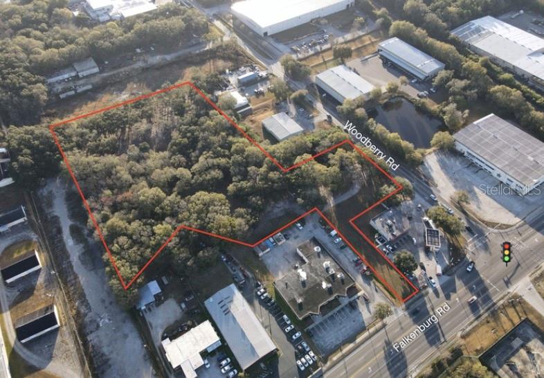 The opportunity is to purchase this 6+ acre site zoned M in Hillsborough County. The owner has mitigated the wetlands and is in the
permitting process for a 50,000 SF industrial building with trailer parking with expected full permits in hand by 2nd Q 2023.