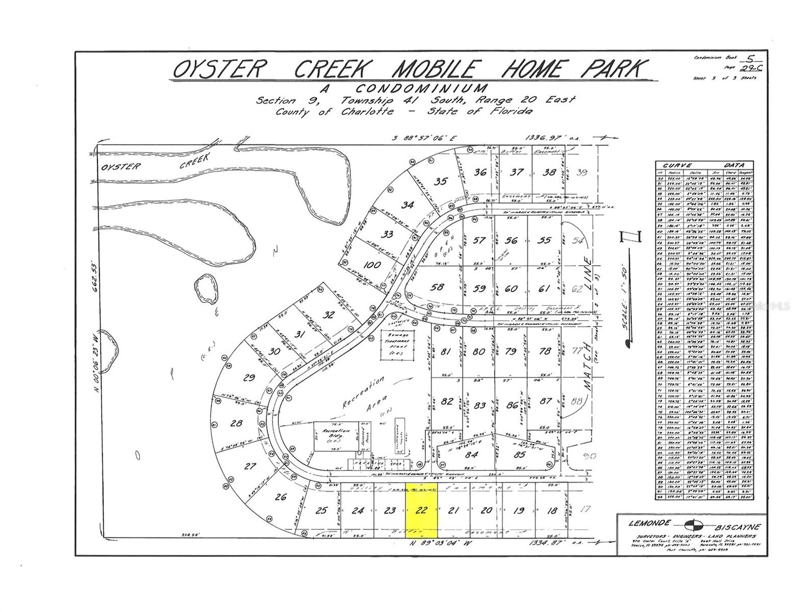 OYSTER CREEK MHP - Land