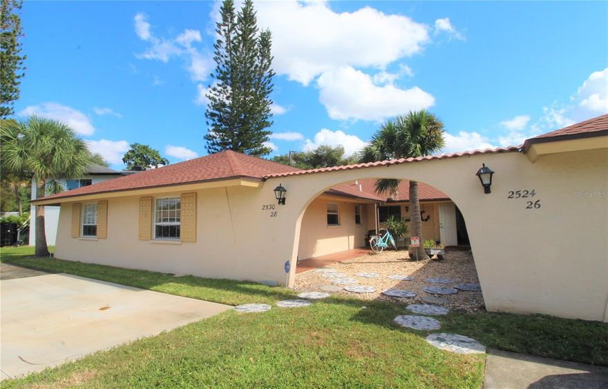 Ask about our security deposit alternative to help with the upfront move in cost! *Updated photos coming soon! * Welcome home to this charming 2-bedroom, 1-bathroom home- located near Siesta Key! This bright and welcoming home features wood plank laminate flooring in the living room, tile throughout the kitchen, bedrooms, and bathrooms, and large windows that fill the open concept living area with natural Florida sunshine, perfect for entertaining friends and family! The kitchen is equipped with hardwood cabinets, sleek stone countertops, ample prep space, and essential appliances including a refrigerator, microwave, range, and dishwasher. Both bedrooms  generous closets and flexible space for any decor style, with a spacious guest bathroom down the hall for added comfort! Step outside to enjoy the stunning Florida weather from the open backyard patio and take advantage of the in-home laundry room with washer and dryer for added convenience. One pet is welcome; max 35 lbs. Trash and lawn care are included.

Located in the popular Gulf Gate area, you'll be close to all the action and minutes from entertainment, shopping, restaurants and picture-perfect sunsets on Siesta's award-winning local beaches. Ryntal Property Management has partnered with Obligo a security deposit alternative to qualified renters! Call today for more information! You will not find another unique home quite like this one. Submit all applications to Ryntal Property Management ONLY!

Qualifications: We run a complete background check that includes credit, income verification, prior landlord and eviction history. In terms of credit, we look at the entire picture as opposed to just the credit score, but in general, we do require a score over 550.