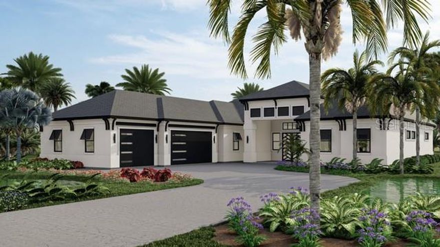 Pre-Construction. To be built. SALTWATER CANAL NEW CONSTRUCTION HOME IN ISLAND ESTATES! Over an acre of beautiful land in the prestigious community of  Hammock Dune's Island Estates. This plan boasts an incredible primary suite equipped with a large walk in closet, dual sinks, walk in shower, dual shower heads, tub, and a concrete block safe room for extra protection against natural disasters. Each additional bedroom also boasts its own full bathroom and walk in closet. Enjoy entertaining? This home is perfect for hosting! Impress your guests with your spacious great room and elegant kitchen. Enjoy an abundance of cabinet space, stone counter tops, intricate ceiling designs, gas appliances, and natural light. A multipurpose center island acts as space for cooking, a dining table bench/area, and extra storage. Connect your indoor entertainment to a gorgeous outdoor patio with a view. This outdoor space is sure to be a showstopper to guests, but is also perfect for relaxing. Listen to the sounds of Florida birds and water flowing as you drink your morning cup of coffee. Located on Fox Cut, this property offers easy access to the Intracoastal waterway. Build a dock and utilize your boat to float down to restaurants or just take in the scenery. Immerse yourself in the Florida lifestyle! Also available to you(but not required) is a Hammock Dunes membership. This includes a stunning ocean front clubhouse, pool, two golf courses, an active social presence, and more! Come take a look at the land where your dream home will soon sit! (Building has not yet broken ground)