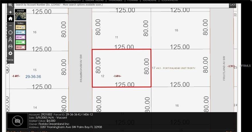 dry lot, ready to build, Port Malabar, City of Palm Bays. Fast growing city in Florida. hurry, wont last