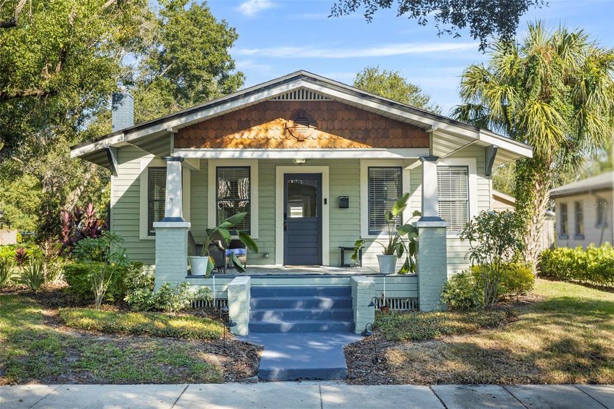 Call to tour this home today!! Easy to request and approved touring!! No CDD.. NO HOA.. CORNER LOT! Single family residence with fully remolded mother in law.  Welcome to the real Old Seminole Heights. This is a call for those who want to be very close to the best part of Tampa Bay, their dream home, and have a detach mother in law! This home is a 3 bedroom with your own private office. In the main unit you have your very own office enclosed by beautiful french doors and custom shelves with a built-in adjustable desk perfectly located on the corner of the home giving you 4 windows for added natural light and the primary bedroom has its own private bathroom and walk-in closet with built-in shelves. To the left is your living room space along with the dining area surrounded by a beautiful Swirled-Glass Orb Cluster Bubble Ribbed Glass Chandelier. Behind these features is a gorgeous kitchen with quartz counter top, Range, Gas Stove, French door refrigerator and wine refrigerator.. The Hallway will lead to the backyard that leads to the common areas for laundry, and backyard. This backyard is so relaxing with its upgraded landscaping and fence. Best of all is your very own isolated custom insulated storage unit. The Back mother in law is fully remolded. This space also includes very large car port and driveway enough for 4 cars. The exterior features a front porch, beautiful landscape and tree, no cars are allowed to park in front of the house city ordinance giving you a nice view of the neighborhood. Tampa is continuously developing with major projects like Gasworx that connects Ybor and Downtown Tampa, Hotel ORA & Private Residences, the new development One Tampa, the new expansion of the park on Twiggs in Downtown, and all the successful projects that have developed that has made a name for themselves such as The Edition and the expansion of I4 and I275 and Nabraska! Significant locations and time: - 17 minutes from Tampa international airport. - 12 Minutes from Downtown Tampa. - 12 minutes from St. Joseph's Hospital. - 16 minutes from Tampa general hospital. - 22 minutes from MacDill air force base. - 37 minutes from downtown Saint Petersburg. - 37 minutes from bay front health. - 37 minutes from Clearwater Beach. - 52 minutes from Treasure Island.