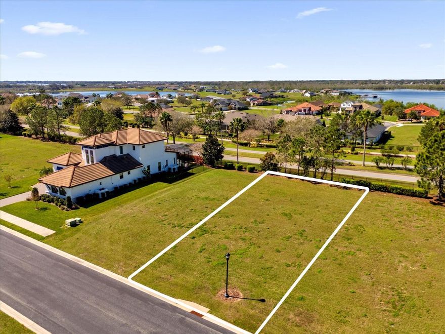 Beautiful Water Ridge!!!  Build the home of your dreams in this hidden amazing gated private waterfront community with three large pools, gym, multiple tennis courts, conference center, boat ramps, fishing docs on world-class bass fishing lakes, and so much more! Bring your own builder.  Near I-4 between Orlando and Tampa; Florida Polytechnic Campus Nearby; Gated Water Ridge Polk County Parade of Homes Award Winner Community.   Bring your builder and plans and enjoy the Underground Utilities sewer, water, electric ; Lake Alfred and Lake Van views surround the community; Level Lot, walking distance to Playground, Pool & Cabana, and Tennis Courts.