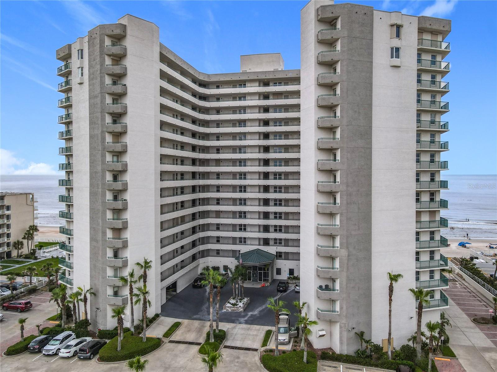 Wake up to the sound of waves and breathtaking Atlantic views in this stunning 3-bedroom, 3-bathroom oceanside condo located in the heart of Daytona Beach Shores. Perfectly positioned for relaxed coastal living, this spacious residence combines style, comfort, and direct beach access—just steps from your door.Enjoy panoramic ocean views from your private balcony, an ideal spot for morning coffee or evening sunsets. Inside, the open-concept layout features a bright living area, generous dining space, and a well-equipped kitchen—ideal for entertaining or unwinding after a beach day.Each of the three bedrooms offers privacy and comfort, with ample closet space and en-suite bathrooms for a touch of luxury. Whether you're looking for a full-time residence, vacation getaway, or investment property.