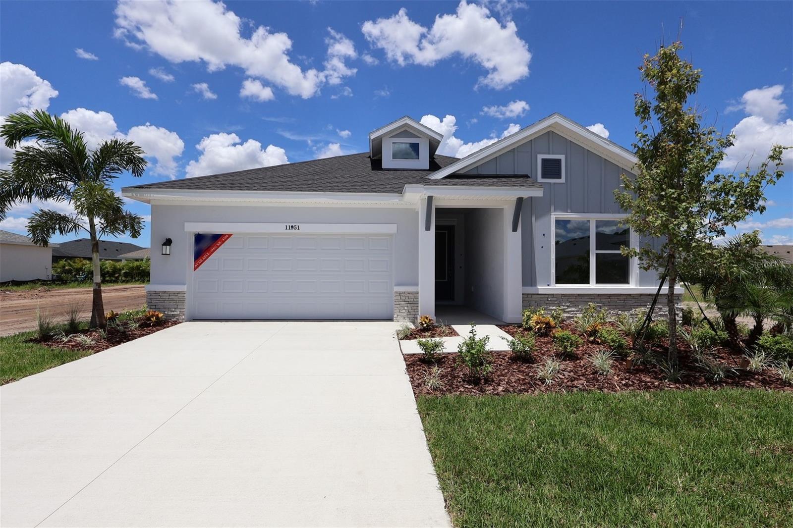 Experience the perfect blend of space, style, and comfort in this beautifully designed Captiva floor plan, now under construction in the highly sought-after North River Ranch community. This thoughtfully crafted home offers four spacious bedrooms, including a private secondary ensuite ideal for guests or multigenerational living, a dedicated study for remote work or quiet focus, and three full bathrooms designed with function and elegance in mind.
The expansive owner’s suite is a true retreat, featuring a spa-inspired bath and an oversized walk-in closet that feels more like a boutique dressing room. At the heart of the home, the open-concept kitchen and family room create a welcoming space for entertaining or everyday living, with oversized sliding glass doors that lead to a deep backyard—perfect for building your dream outdoor oasis, with plenty of room for a pool, garden, or play space. A three-car tandem garage provides the flexibility for extra storage, hobbies, or additional vehicles.
Beyond the home itself, life at North River Ranch means access to a vibrant, resort-style lifestyle. Enjoy multiple pools, miles of scenic trails, outdoor fitness stations, and a clubhouse complete with a café, game room, and fitness center. A full calendar of events—managed by a dedicated Director of Fun—keeps the community buzzing with excitement, from Food Truck Fridays to holiday celebrations.
With future onsite shopping and dining, a new Publix, and even a state-of-the-art hospital coming soon, convenience is at your doorstep. Whether you’re relaxing by the pool, biking through the community, or enjoying the company of neighbors, this is more than just a home—it’s a place to live well and truly thrive.
**Purchase a select David Weekley Quick Move-in Home from July 21 – August 31, 2025, qualified buyers may be eligible for a starting rate as low as 3.99% (4.031% APR) when the home purchase is financed with a conventional 7/6 adjustable rate mortgage home loan from Acrisure Mortgage!