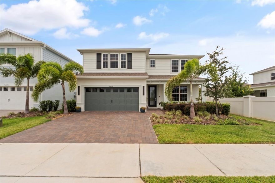 These beautiful 4 bedrooms, 3 and1/2 Bathrooms home is move-in ready and waiting for you to make it yours.  From the moment you arrive, you'll be captivated by the paver driveway. Step in and appreciate the modern fixture and amazing interior design.
DOWNSTAIRS includes the beautiful suite-master bedroom, office, half bath, laundry with sink and extra fridge and freezer and a 2 cars garage converted in a gym area. Enjoy the open concept layout with all upgraded kitchen, elegant dining area and family room with oversized sliding glass door that led to the stunning designed covered summer kitchen newly completed, saltwater pool that make this beautiful backyard so inviting for a perfect relax and entertaining. 
UPSTAIRS you will find an extra suite-master bedroom, 2 bedrooms wit jack and Jill bathroom and a large bonus room designed for a perfect family private area. 
Other important features at this house are: Custom Curtains, outside surveillance cameras, professional installed water filter system throughout the house that provide enhanced protection for your loved ones and a smart permanent outdoor light system for each holidays season.
Don't miss the chance to make this wonderful and perfect property your own, schedule your tour today!