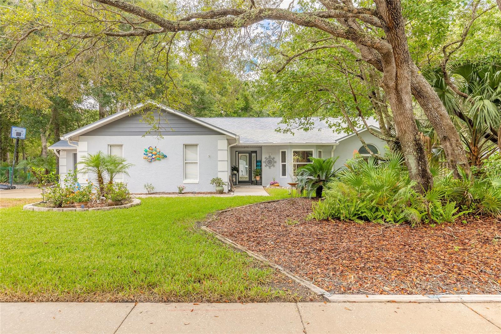 Fall in love with this beautiful and well maintained Port Orange Pool Home that is close to everything, yet not in an HOA. The lot is practically ½ acre with tranquility inside and out. Step into the home and feel the spaciousness of the vaulted ceilings and open floor with a separate dining room! The kitchen oversees the living room and you will love all the cabinet space as well as a built in desk tucked away in the corner. This is an easy 5 bedroom by installing a closet in the game room, OR you can use the Florida room as a 4th bedroom. This home includes a metal roof, spacious inground/screened in pool area that has plenty of room under roof so you can enjoy and outdoor barbeque even when it’s raining. You will find this backyard/pool area to be a place where you can seek serenity whenever you need it. Located close to Port Orange’s award-winning schools, shopping, beaches and the interstate this home has it all. Transferable Termite Bond in place, solid construction and high and dry. Schedule your private showing today.