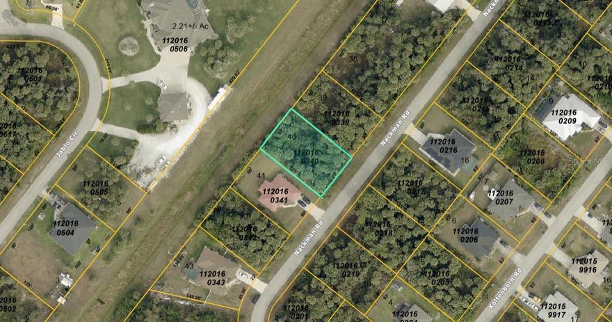 Build Your Florida Dream on a Quarter-Acre in North Port

Approximately 10,000 SF of raw land in an established North Port subdivision — a blank canvas ready for your new home in one of Sarasota County's fastest-growing cities.
North Port offers an exceptional Southwest Florida lifestyle just 40 minutes south of Sarasota. Residents enjoy year-round sunshine, 80+ miles of freshwater canals, and easy access to some of Florida's most beautiful beaches, including Manasota Key, Siesta Key, and Stump Pass State Park.

Local highlights include:

CoolToday Park — spring training home of the Atlanta Braves
Warm Mineral Springs — Florida's only warm spring, prized for its mineral-rich waters
Wellen Park — shopping, dining, and entertainment minutes away
Myakka State Forest and miles of trails for hiking, biking, and horseback riding
North Port Aquatic Center — water slides, lazy river, and family-friendly fun

Boating, golfing, kayaking, and nature are all at your doorstep, with four regional airports (Sarasota, Punta Gorda, Fort Myers, and Tampa) within easy reach.

Whether you're building a primary residence, vacation home, or investment property, this is your opportunity to plant roots in a community that blends natural beauty with a fast-growing social scene.

Buyers to perform all due diligence. Drive by lot, submit your offer. Must have CASH or New Construction loan in place. Other lots available. If you're also selling, we can help you with that as well. Make your Move and start living your Southwest Florida Dream Today!