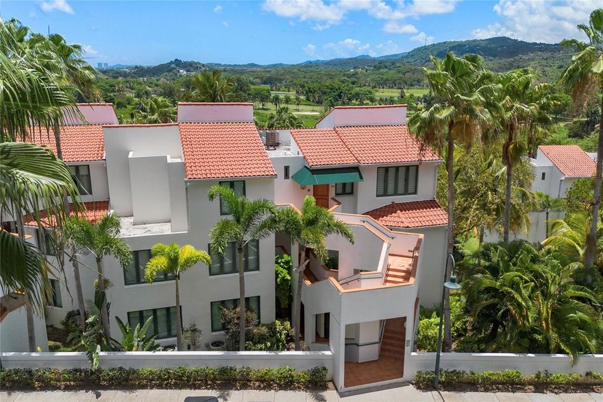 This expansive Garden Unit rental residence is located in the beautiful Rio Mar Village, Unit #2101, within the scenic coastal town of Río Grande. It features 3 bedrooms, 3 full bathrooms, and 1 powder room, offering a total of 2,226 square feet of spacious living area. Located within the Wyndham Grand Rio Mar Rainforest Beach and Golf Resort, this community sits at the gateway to El Yunque National Forest—the only tropical rainforest in the U.S. National Forest System—providing a unique blend of mountain air and ocean breezes. As a Garden Unit, this property provides the unique advantage of direct access to the lush outdoor surroundings, seamlessly blending indoor comfort with the tropical landscape. The complex also features its own refreshing swimming pool, adding to the convenience and leisure of the residents. The residence offers a generous layout designed for both comfort and a refined lifestyle, with access to world-class resort amenities including golf courses, tennis courts, and pristine beach access. Ideal for those seeking a tranquil and secure environment with a vacation-like atmosphere year-round.