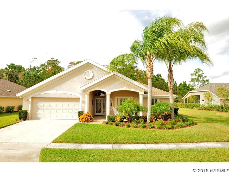 Stunning 4 Bed 2 Bath Windsor model in lovely Gated, Maintenance Free,  â Villages of Royal Palm â. Situated on a premium oversized lot with preserve.  Enter the special ordered leaded thermal glass front door into a wonderful spacious open floor plan with soaring vaulted ceilings and plenty of room for arranging furniture.  Sun tunnels allow so much extra light into the living areaâs.  Allur  Ultra Vintage Wood look flooring in the great room adds so much warmth. The beautiful dining room is complete with professionally stripped wall for elegant dining.  Move on to the chefâs delight kitchen complete with granite, glass tile backsplash, and new pendant lighting over the work island. A light and cheery breakfast area greets you in the morning.  The spacious master bed has plenty of area for seating on cozy evenings and a master bath complete with shower and garden tub for soaking.  Gentleman height vanities are an added feature and a   separate water closet allows for privacy. All guest rooms have plenty of space for your company and the guest bathroom will delight with a  granite vanity and gorgeous glass bowl sink.  Lutron light dimmers and speed control make operating the upgraded fans so much easier.  Bali window blinds with valances all stay with this home.  Enjoy evenings or morning coffee on the fully tiled large 10x30 screened lanai watching nature in your conservation area backyard. New in 2016, 50 Gallon Rheem, 6 year warranty hot water heater.  2014 new Lennox Variable speed, heat pump, 14 seer AC along with new Honeywell Thermostat.  All windows have been tinted with Llumar Security film.  Fully monitored security system with additional motion detectors, smoke detectors and key pads with chime feature.  This home was certified by Florida Power & Light  to be a Build-Smart home which exceeds the State Energy Code !!!  Yardwork, mowing, edging, pest service, and outside painting is all done by HOA. ;Water: City