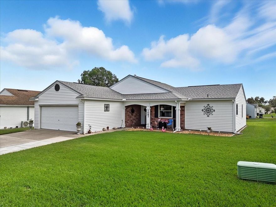 Welcome to this beautifully maintained 2-bedroom, 2-bath home in the highly sought-after Sandpiper Golf & Country Club, a 55+ golf community in Lakeland! Pride of ownership shines throughout this move-in ready residence featuring an open, spacious floor plan ideal for both relaxing and entertaining. The bright kitchen offers stainless steel appliances, a center island, solid wood cabinetry, and granite countertops with plenty of workspace. The dining area flows effortlessly into the living room, creating a warm and inviting space filled with natural light.
The primary suite is a peaceful retreat with walk-in closets and a private en suite bath featuring a solid wood vanity. The generous guest bedroom has access to an updated second bath. A separate office with a built-in desk offers flexible space that could easily serve as a third bedroom or hobby room.

Enjoy your morning coffee or unwind after a round of golf in the spacious enclosed lanai, complete with central air and heat for year-round comfort.

Recent updates include: fresh interior paint, extended driveway, new sod and river rock landscaping, generator outlet and surge protector, new attic insulation, and new ceilings in both the lanai and front porch.

Sandpiper Golf & Country Club offers resort-style amenities including golf, a fitness center, clubhouse, restaurant, community pool, tennis courts, shuffleboard, and more. Conveniently located near medical facilities, shopping, dining, and I-4 just minutes from both Tampa and Orlando this home truly has it all.

Don’t wait,schedule your private showing today!