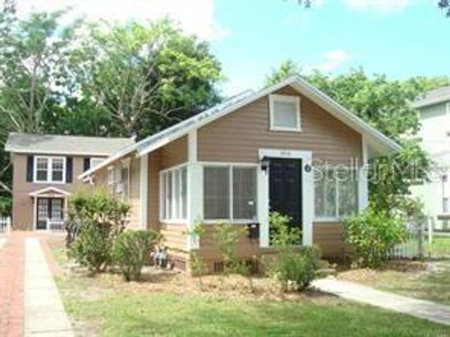 One Bedroom, one bath bungalow for rent located in Colonial Town, in Orlando. The $1765/month price does not include the furniture. Home is currently furnished with exceptional taste and can also be rented furnished at $1865/month (with the exception of the big TV in the living room). Home features HARDWOOD floors throughout, modern window shades, modern ceiling fans and fixtures. Fully remodeled kitchen with modern backsplash tiles and cabinets. STAINLESS STEEL Refrigerator and GAS Range. Wide open floor plan with combination of living room/dinnig room. Bedroom has a walk-in closet, big enough to use it as an office if needed. Your very own storage room in the back with washer and dryer in unit.  Wall unit AC/Heat and Window unit AC/Heat. Landscaping is included. Plenty of parking in the property's driveway. Street parking is also available. NO PETS. Quiet neighborhood, away from traffic noise but minutes away to Downtown Orland, Winter Park and all major highways. Required to move in is First, last and Security deposit. Credit score 650 and up only will be considered for application.