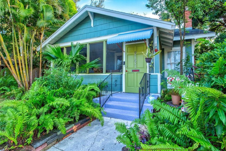 Historic Wares Creek Opportunity – 1920s Craftsman + Income-Producing Carriage House on Oversized Lot
Unlock the potential of this charming 1920s Craftsman bungalow in the sought-after Wares Creek neighborhood—just minutes from Downtown Bradenton. Set beneath mature oaks on a rare .22-acre lot with a spacious side yard, this property offers character, flexibility, and serious upside.
The main home features 2 (possibly 3) bedrooms and 2 baths, showcasing original hardwood floors, classic Craftsman built-ins, and timeless architectural details ready to be brought back to life.
Out back, a detached two-car garage with workshop + full upstairs apartment creates endless possibilities—rental income, guest suite, multi-generational living, or private studio space.
Enjoy a true Old Florida lifestyle with alley access, ample parking, and close proximity to Wares Creek, where you can launch a kayak or paddle your way to the Manatee River. Walk or bike to downtown dining, shops, and the growing arts scene.
Yes, it needs updating—but that’s where the opportunity lies. With its location, lot size, and income potential, this property is priced to allow your vision and improvements to shine.
Rarely do you find this combination of character, land, and flexibility this close to downtown. Bring your vision and make it your own.