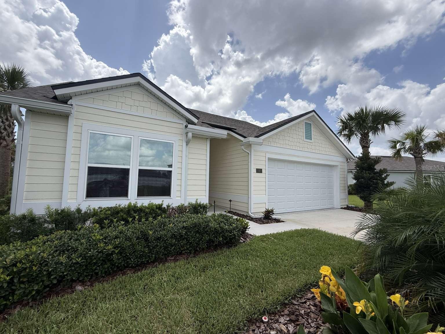 This exceptional 1,988 square foot home represents the premium DR Horton "Dalton" model with Key West elevation, built in 2023 and occupied for less than one year. The thoughtfully designed floor plan features three spacious bedrooms, two full bathrooms, and a versatile den/office with glass French doors that can easily converts to a fourth bedroom, all connected by open-concept living areas perfect for modern living. Nestled on one of Sawmill Branch's largest lots, this home sits on a quiet cul-de-sac with only six other homes, ensuring exceptional privacy and minimal traffic. The property backs to a protected preserve that will never be developed, providing permanent natural views and tranquility. Located at the front of the community, residents enjoy a one-block walk to the brand new amenity center. The east-facing backyard offers beautiful sunrises without harsh afternoon sun exposure, making the screened lanai perfect for year-round enjoyment. This home includes numerous upgrades that are no longer offered in current Sawmill Branch construction. The main areas feature soaring 10-foot ceilings compared to 8-foot ceilings in current builds, while wood-inspired tile flooring flows throughout instead of vinyl used in newer homes. The kitchen showcases upgraded cabinetry with enhanced storage, thicker quartz countertops with tile backsplash, upgraded double convection oven, and upgraded French door refrigerator. The master bedroom boasts a tray ceiling. The master shower includes tile surround, built-in seat, and glass door, while bathrooms feature Petrofina countertops and undermount sinks. The current owners have invested approximately $40,000 in thoughtful upgrades within the past year. Exterior enhancements include complete batten board package installation, two coats of premium Sherwin Williams paint, professional landscaping with commercial weed barrier, irrigation optimization, and monthly TruGreen lawn treatment. The interior features a remodeled screened lanai, epoxy flooring in the lanai, garage, and front walkway, plus under-cabinet lighting with dimmer controls and custom interior trim with window treatments. The home features upgraded 200-amp electrical service compared to standard 150-amp, along with a 50-amp specialty receptacle for EV charging. Additional premium features include a water softener system, "Soft Start" A/C system for generator compatibility, LED lighting throughout, four-corner security lighting, and five strategically placed exterior receptacles. The fully insulated garage maintains temperatures 20 degrees cooler and includes exterior keypad entry with preparation for optional A/C installation. This move-in ready home combines the best of premium construction features no longer available with extensive recent improvements, mature landscaping, and optimized systems under service agreements. See documents for complete list of upgrades. Owners hold FL real estate license.