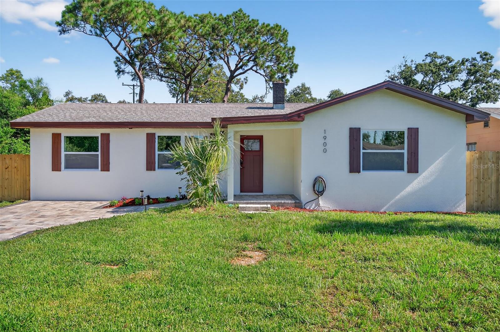 Discover modern comfort with timeless charm in this beautifully renovated Clearwater home. Featuring 3 bedrooms and 2 bathrooms, this open-concept design offers a split bedroom layout for privacy, with the primary suite boasting a walk-in shower, generous walk-in closet, and elegant finishes. The bright interior is enhanced by recessed lighting, sleek new appliances, above-fridge wine storage, and an inviting electric fireplace, while spacious closets provide ample storage. Thoughtful updates blend seamlessly with touches of the home’s original character, creating a warm, welcoming feel. Outside, enjoy a fully fenced backyard with a deck, perfect for gatherings, plus a convenient storage shed and an attractive paver driveway. Move-in ready and located in one of Clearwater’s most appealing neighborhoods, this home is ready to impress.
Perfectly positioned in the heart of Clearwater, this home offers unbeatable convenience and accessibility. Just minutes from Clearwater Beach and the vibrant energy of Downtown Clearwater, you’ll also be close to popular shopping malls, charming local shops, and everyday essentials. Commuting is a breeze with nearby routes to Tampa, while close by U.S. Highway 19 provides quick north-south access to all corners of Pinellas County. Whether you’re seeking the coastal lifestyle, urban amenities, or easy travel connections, this location delivers it all.