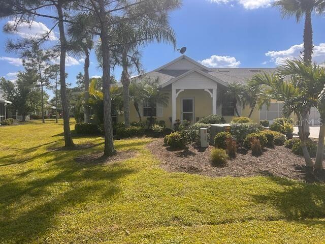 This villa was the original model home. Super location. Upgrades throughout. Granite counters and wood cabinets. Oversized garage with privacy screens included. Experience serene living in this beautifully maintained home located in Punta Gorda. This residence boasts a spacious layout with ample natural light throughout. The kitchen features modern appliances (3 years old) and plenty of storage. Situated in a desirable community with access to local amenities and conveniences. A charming haven awaiting your personal touch.