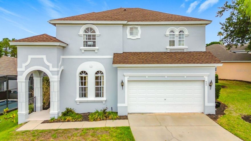 Beautiful fully furnished turnkey 5-bedroom, 4-bath pool home in Calabay Parc! This spacious home features a flexible bonus room that can be used as an extra bedroom, office, or media room. Recent updates include a new roof (2024), new pool filter (2024), exterior repainted in 2022, and resurfaced pool. Pool heater will be replaced prior to closing. Relax and enjoy your private pool while being just minutes from Walt Disney World Resort, shopping, restaurants, and entertainment. Perfect as a primary residence, vacation home, or investment property since the community allows both short- and long-term rentals.