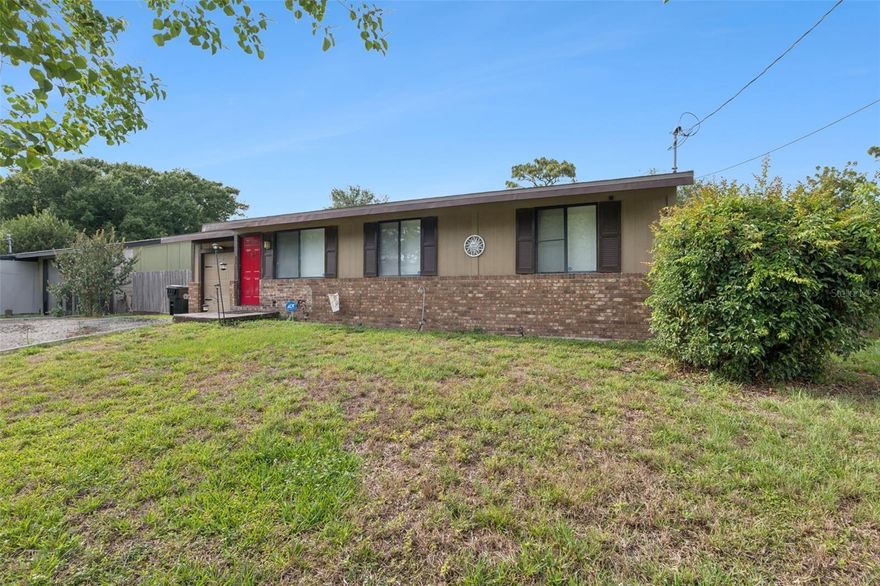 Charming Apopka Home with Spacious Yard & Flexible Living Options

Welcome to 25 W Thrush Street, a well-maintained single-family home nestled in the established Apopka Terrace community. This inviting residence offers approximately 1,236 square feet of living space with 2 bedrooms and 2 full bathrooms, perfectly designed for comfortable everyday living.

Step inside to a bright and open great room featuring a partially vaulted ceiling and durable tile flooring throughout, creating a clean, modern feel with easy maintenance. The open-concept layout flows seamlessly into the kitchen, complete with a breakfast bar ideal for casual dining and entertaining.

The primary suite includes a walk-in closet and private bath, while the additional bedrooms provide flexibility for family, guests, or a home office. An interior laundry area adds convenience to daily living.

Situated on a generously sized lot of approximately 0.19 acres, the property boasts a fully fenced backyard with a large concrete patio—perfect for outdoor gatherings, pets, or future enhancements.

A standout feature is the attached garage with A/C duct access, offering excellent potential for conversion into additional living space, a home office, or a private guest suite.

Additional highlights include:

Central A/C and forced-air heating
Public water and sewer
No HOA
Located in Flood Zone X (no flood insurance typically required)

Conveniently located near schools, shopping, recreation, and major roadways, this home offers both comfort and accessibility.

Ideal for homeowners or investors alike—don’t miss this opportunity to own in a growing Apopka location!
Property being sold As/Is
The sale of this property is contingent on the seller finding suitable housing.