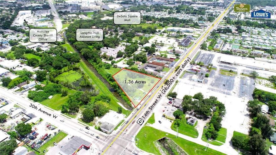 General commercial zoning allows for multiple uses, with the potential to be developed as a Senior Housing Site. The city has
confirmed a 95 bed facility can be developed on the site.