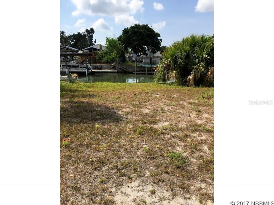 Rare Opportunity   4th LOT form Intracoastal!!!  Feel the fresh air and river breeze from this wonderful property.  Ready for your dream home with nice homes nearby on this quiet cul-de-sac.  There is a 50' seawall and a few well placed Sabal Palms - ready for new owner. ;Water: Available at Site