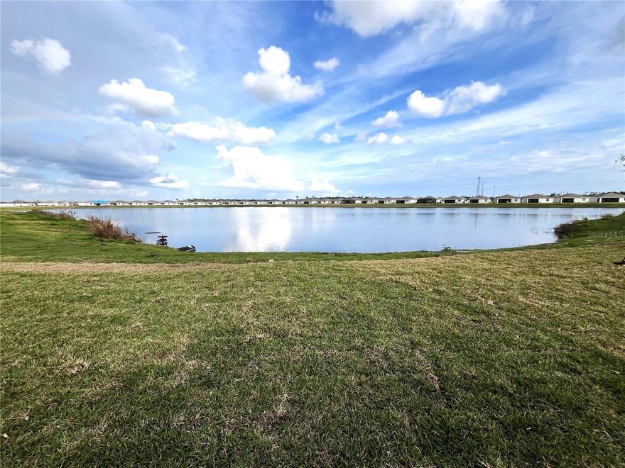 Brand New Turnkey-Furnished Villa On the Water with an Oversized Lot. This villa has 3 bedrooms/2 baths/2 car garage AND a WATER VIEW in Coco Bay! "Sunrise Sands Villa" overlooks a large lake with abundant wildlife in this natural setting. This unique property has all new furniture, appliances, ceiling fans, and beautiful decor with tile floors throughout. Enjoy your morning cup of coffee on the screened-in lanai with sunshine and enjoy cool evenings with a walk around the community. It's located just minutes from the white pristine beaches! Englewood Beach is 12 minutes, and Boca Grande is just 15 minutes for you to enjoy the amazing beaches, shopping, and world class Tarpon Fishing! 10 minutes north, you can enjoy Historic Englewood! Lemon Bay Golf Course is just 5 minutes away! Island Lakes at Coco Bay offers the perfect balance of relaxation and activity to suit your desired lifestyle. The casual and relaxed amenity center is where neighbors become friends. Dive into the refreshing waters of the resort-style pool or indulge in friendly competition on the sports courts. It's less than 5 minutes to the Dever Regional Park with bike trails, dog park, swimming pool, rec center with gym, also pickleball courts, playground, skate park, and tennis courts. So many options!!