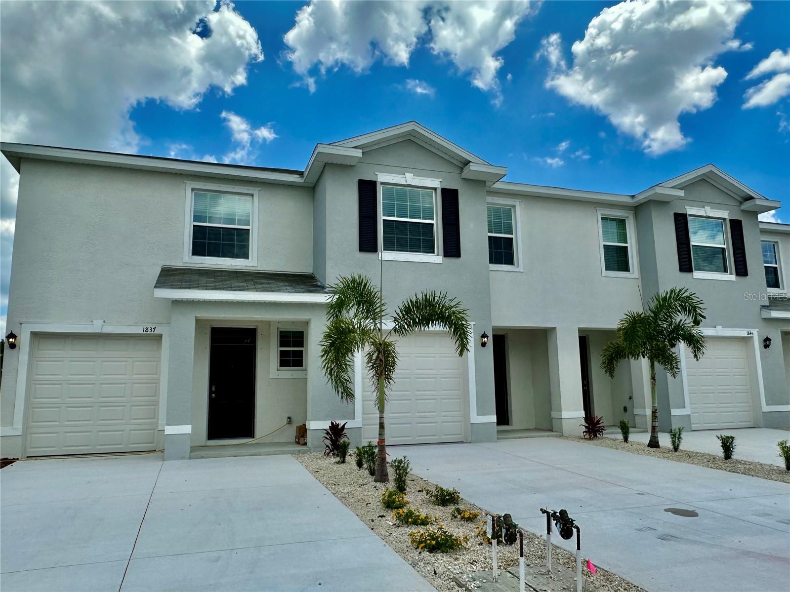 Great Annual Rental opportunity in the Lakewood Ranch! New and move-in ready townhouse with lake view was built in 2023. Beautiful townhouse with 3 bedrooms, 2.5 bathrooms, and laundry closet on the second floor. Attached is a one-car garage with a driveway for parking two more cars. Great finishes: tile throughout the first floor, light kitchen cabinets, granite countertops in the kitchen and all bathrooms, and window blinds. All new appliances, including a full size washer and dryer. The master suite has two walk-in closets and a double sink in the master bath. Residents can enjoy all AMENITIES, including a resort-style pool, playground, pickleball courts, and a spacious dog park. Gated Woodleaf Hammock community is conveniently located in the famous and growing area, and it belongs to everything in Lakewood Ranch: highly demanding schools (Gullett Elementary, Mona Jane Middle, Lakewood Ranch High); multiple new plazas, including new Costco; Main Street and Waterside Place shopping, dining, and entertainment; Premier Sports Campus; walking and biking trails; and different types of activities for families. Easy access to SR64, I75, and world-famous beaches about 20 miles away.
