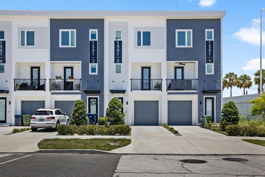 Step into the lap of luxury at Morgan Street City Townhomes, where city living gets a splash of style. These stunning townhomes give you around 1,500 square feet of pure living joy, complete with three bedrooms, three and a half bathrooms, and a handy one-car garage. 
Just a hop from all the downtown action, these three-story homes are all about cool vibes and versatility. The ground floor? Oh, it's like a blank canvas, ready for your imagination. Home office? Guest retreat? With an amazing fenced backyard which creates a perfect outdoor space for pets and entertaining. You decide! Head up to the middle level, and you'll find the heart of this home—the big, open living, dining, and kitchen area. Plus, we've got you covered with Jeld-Wen hurricane Impact windows and tough 30-year dimensional shingles to keep things cozy. Tucked away in Tampa Heights, this neighborhood is all about mixing things up. It's like a melting pot of single-family homes and trendy townhouses, with a dash of high-rises thrown in. You'll find condos, apartments, hotels, grocery stores like Sprouts, and plenty of places to take a leisurely stroll. And guess what? There's excitement in the air! There are new things coming, like expansions to the Riverwalk and the TECO Street Car. Plus, you're just a stone's throw from cool spots like Armature Works, Ulele Restaurant, Water Works Park, Straz Performing Arts Center, the Museum of Art, Glazer Museum, Curtis Hixon Waterfront Park, and more eateries and watering holes than you can shake a stick at. Getting around is a breeze too, with major highways like the Selmon Expressway, I-275, and I-4 within easy reach. Your adventures don't stop at the city limits. Don't wait—schedule a peek today and discover a whole new way of living! For potential buyers exploring VA financing, this property offers an enticing opportunity. You may have the option to assume the current mortgage, featuring an incredibly low fixed rate of just 2.75%. Delve into this exceptional chance to secure your new home with favorable financing terms – inquire for details today!